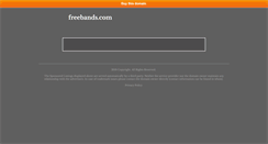 Desktop Screenshot of freebands.com